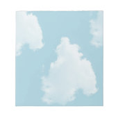 青空の雲 ノートパッド (正面)