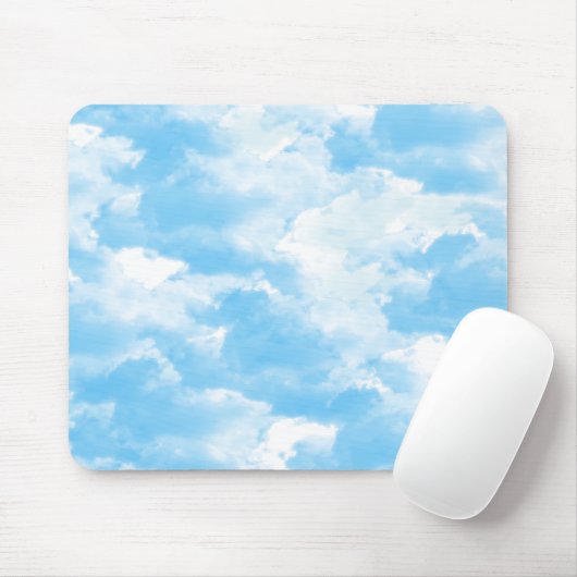 青空の雲 マウスパッド (マウス)