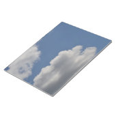 青空ふわふわ雲 ノートパッド (アングル)