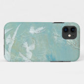 青空を飛んでいる白い鳥 Case-Mate iPhoneケース (裏面(横))
