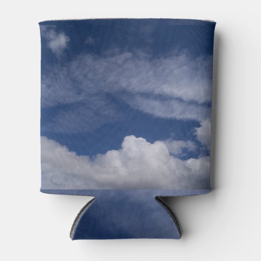 青空カッコいい雲 缶クーラー (正面)