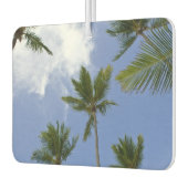 青空クールとヤシの木 カーエアーフレッシュナー (左)