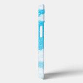 青空グラデーション(白パーソナライズされた) Case-Mate iPhoneケース (裏面 / 右)