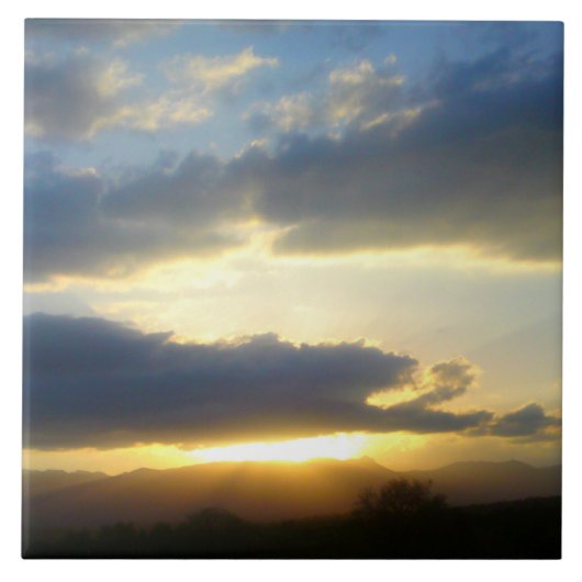 青空サンセットタイル タイル (正面)