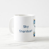 青空スターダスト時計 コーヒーマグカップ (正面左)