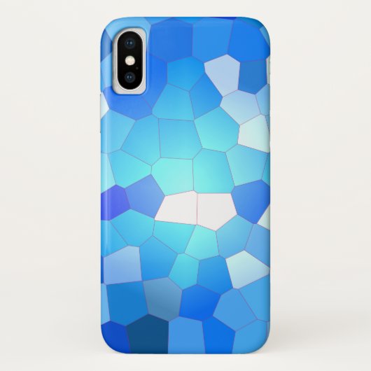 青空モザイクパターン Case-Mate iPhoneケース (裏面)