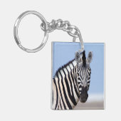 青空写真文字 キーホルダー (正面左)