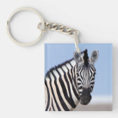 青空写真文字 キーホルダー (正面)