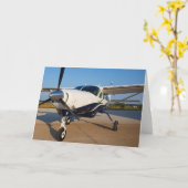 青空感動的機カード カード (黄色い花)