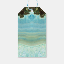 青空白のクールモダン党お願い ギフトタグ