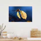 青空葉のポスターの黄色 ポスター (キッチン)