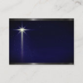 青空輝くの明るい北澄ん星 名刺 (正面)