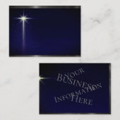 青空輝くの明るい北澄ん星 名刺 (正面/裏面)