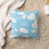 青空雲 クッション (ブランケット)