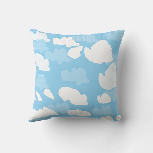 青空雲 クッション (裏面)