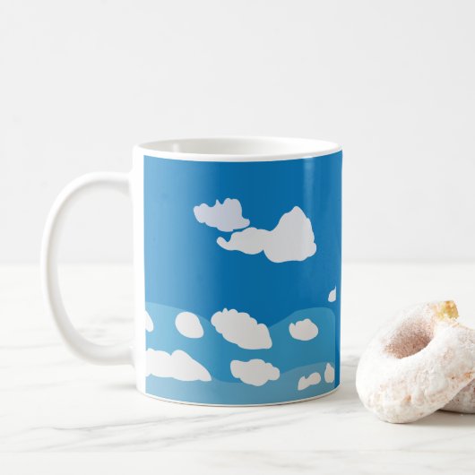青空雲 コーヒーマグカップ (ドーナツ)