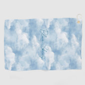 青空雲   ゴルフタオル (横)