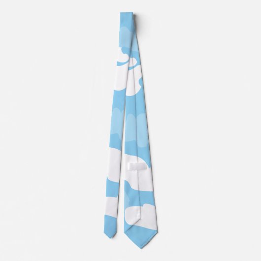 青空雲 ネクタイ (裏面)