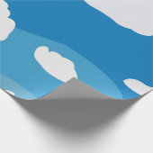 青空雲 ラッピングペーパー (角)