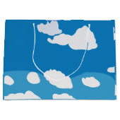 青空雲 ラージペーパーバッグ (正面)