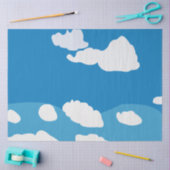 青空雲 薄葉紙 (クラフト)