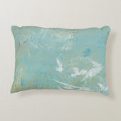 青空飛んでいるを抜ける白鳥 アクセントクッション (裏面)