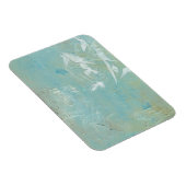 青空飛んでいるを抜ける白鳥 マグネット (右側)