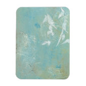 青空飛んでいるを抜ける白鳥 マグネット (縦)