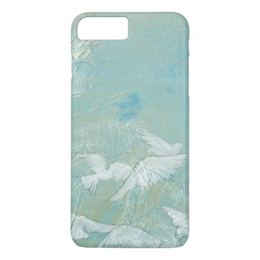 青空飛んでいるを抜ける白鳥 Case-Mate iPhoneケース (裏面)