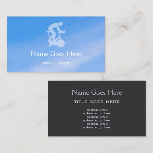 "青空"の回転は名刺を分類します 名刺 (正面/裏面)