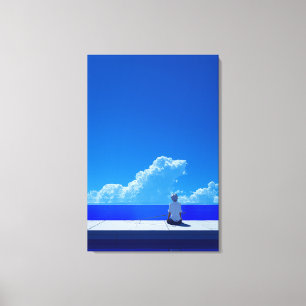 青空 キャンバスプリント