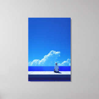 青空 キャンバスプリント