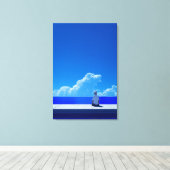 青空 キャンバスプリント (インサイチュ (ウッドフロア))