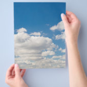 青空 チラシ (手)