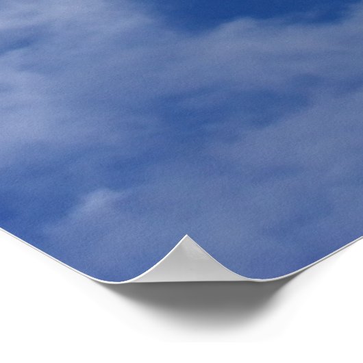 青空。 ポスター (角)