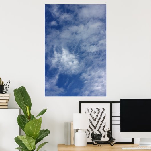 青空。 ポスター (ホームオフィス)