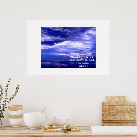 青空 ポスター (キッチン)