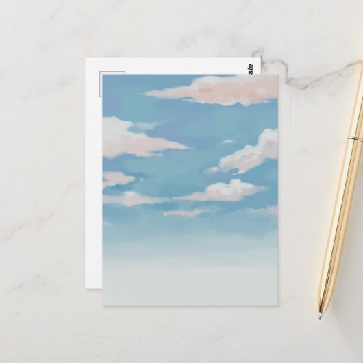 青空 ポストカード (正面/裏面インサイチュ)