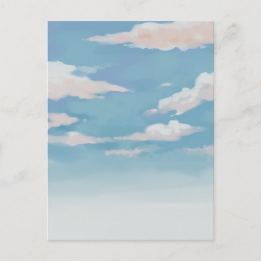 青空 ポストカード (正面)