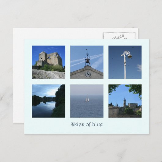 青空 ポストカード (正面/裏面)