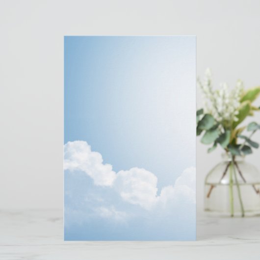 青空 便箋 (スタンド正面)