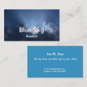 青空 名刺 (正面/裏面)