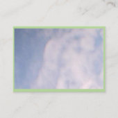 青空 名刺 (正面)