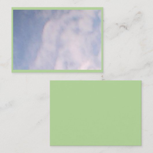 青空 名刺 (正面/裏面)