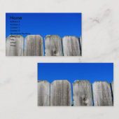 青空 名刺 (正面/裏面)