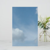 青空,白い雲 便箋 (スタンド正面)