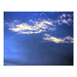 青空(雲あり) フォトプリント