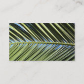 青空、雲、やし葉状体 名刺 (裏面)