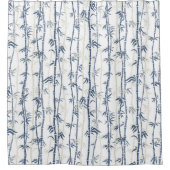 青竹の色合い シャワーカーテン (正面)