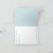 青竹パンダおむつベビーシャワーありがとう サンキューカード (内部)